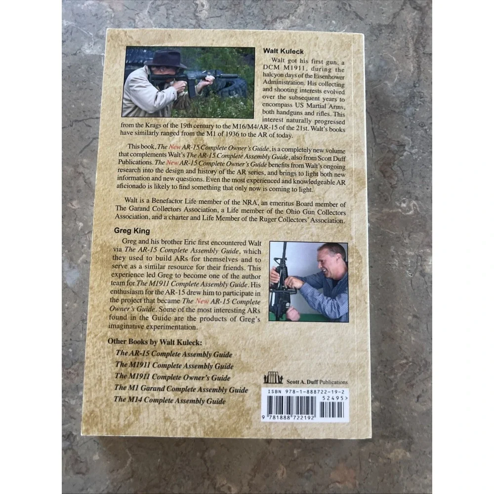 The AR Fifteen Complete Owner's Guide by Walt Kuleck Paperback